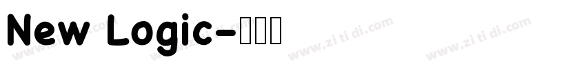 New Logic字体转换